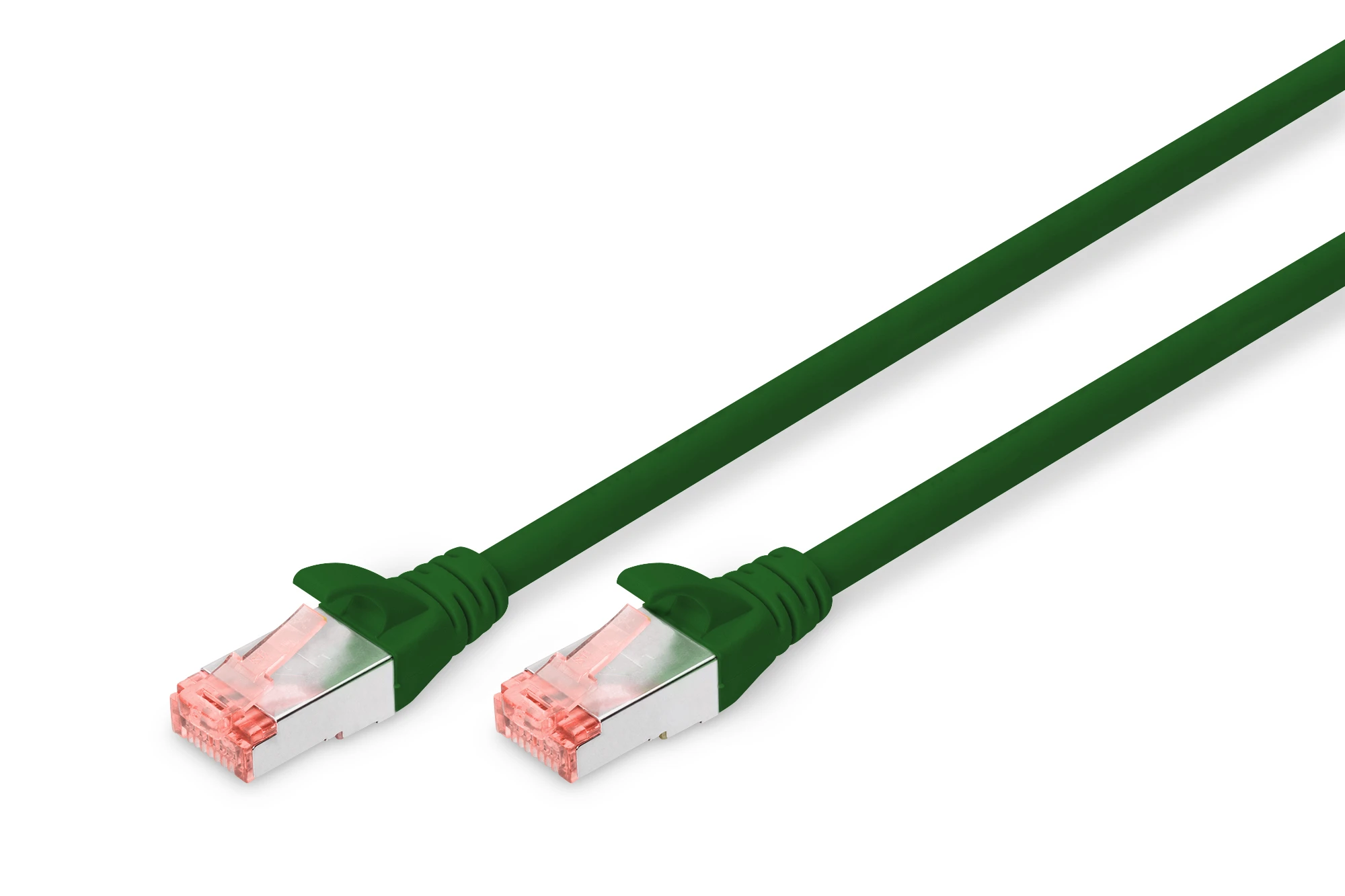 Cat 6 Kabel RJ45/RJ45 10,0m Grün